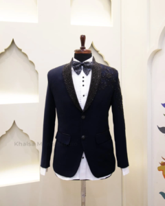 Khalsa Men's Studio - Embroidered Tuxedo 1