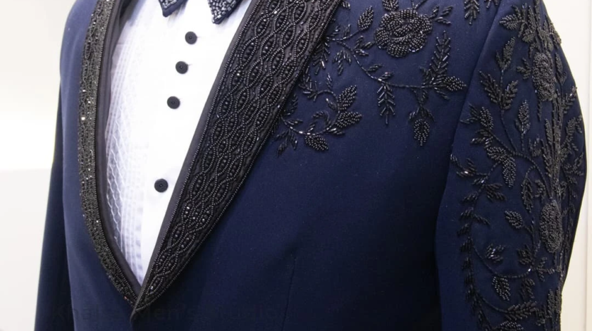 Khalsa Men's Studio - Embroidered Tuxedo 2