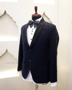 Khalsa Men's Studio - Embroidered Tuxedo 3